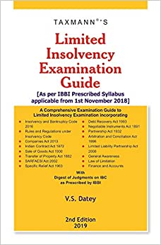 LIMITED INSOLVENCY EXAMINATION GUIDE