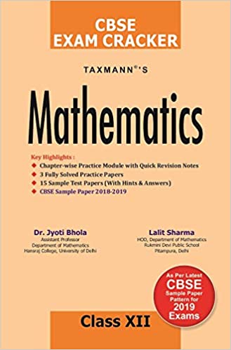 MATHEMATICS - AS PER LATEST CBSE SAMPLE PAPER PATTERN FOR 2019 EXAMS