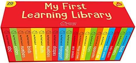 MY FIRST LEARNING LIBRARY BOX SET 2:BOX SET OF 20 BOARD BOOKS FOR CHIL