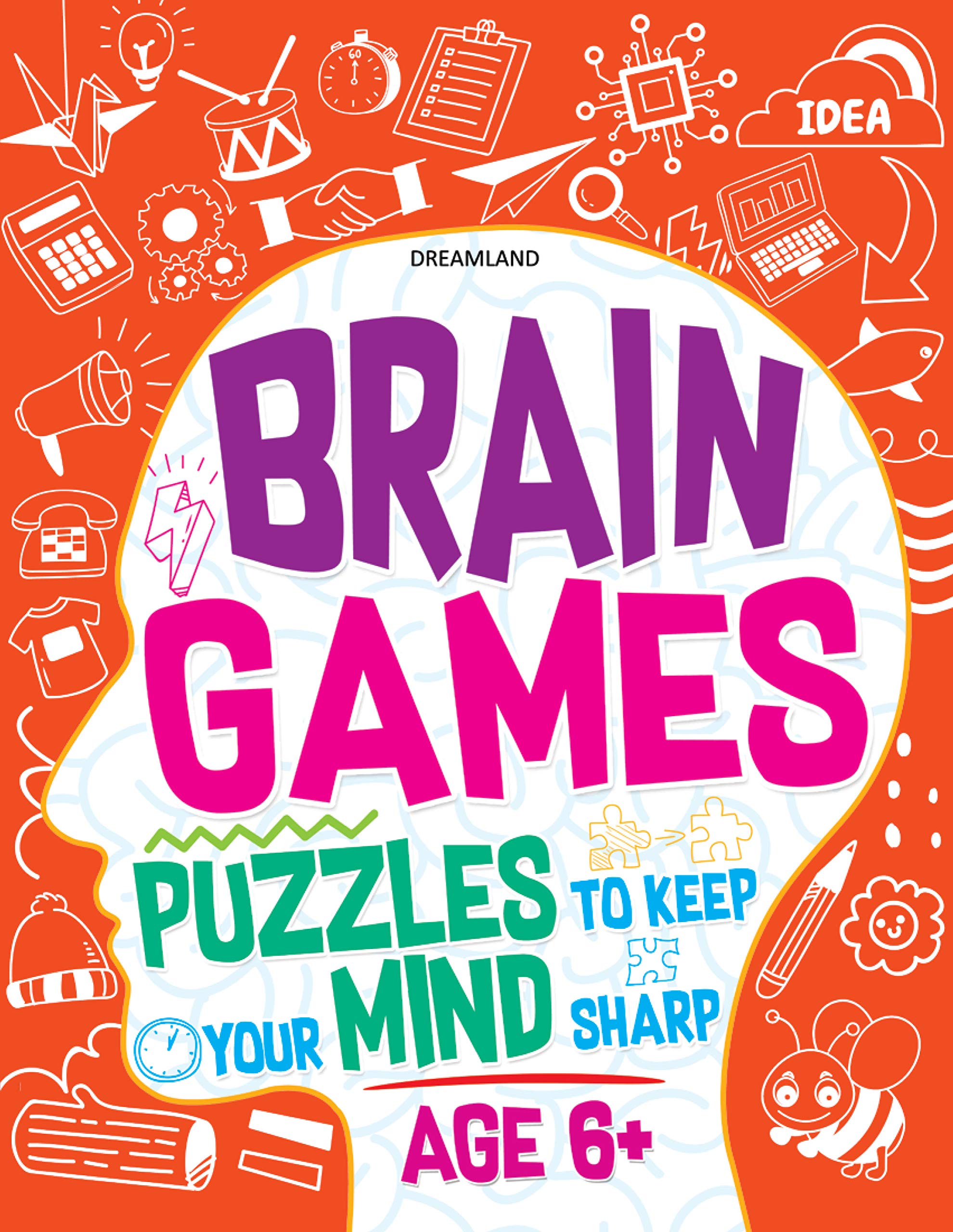 Brain Games (Puzzles to keep your Mind sharp Age 6+)