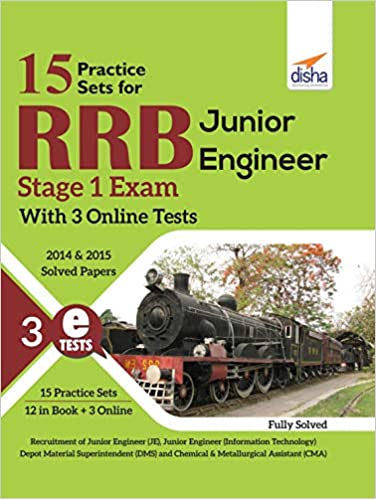 15 Practice Sets for RRB Junior Engineer Stage 1 Exam with 5 Online Tests