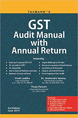 GST AUDIT MANUAL WITH ANNUAL RETURN
