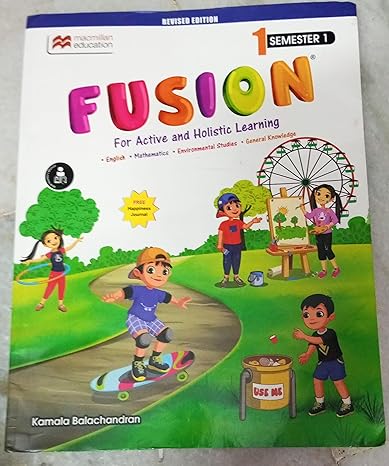Macmillan Fusion for Class 1 Semester 1