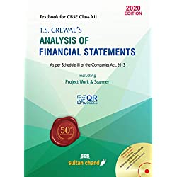 T.S. Grewal's Analysis of Financial Statements + T.S. Grewal's Double Entry Book Keeping -2020 edition