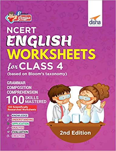 Perfect Genius NCERT English Worksheets for Class 4 (based on Bloom's taxonomy) 2nd Edition