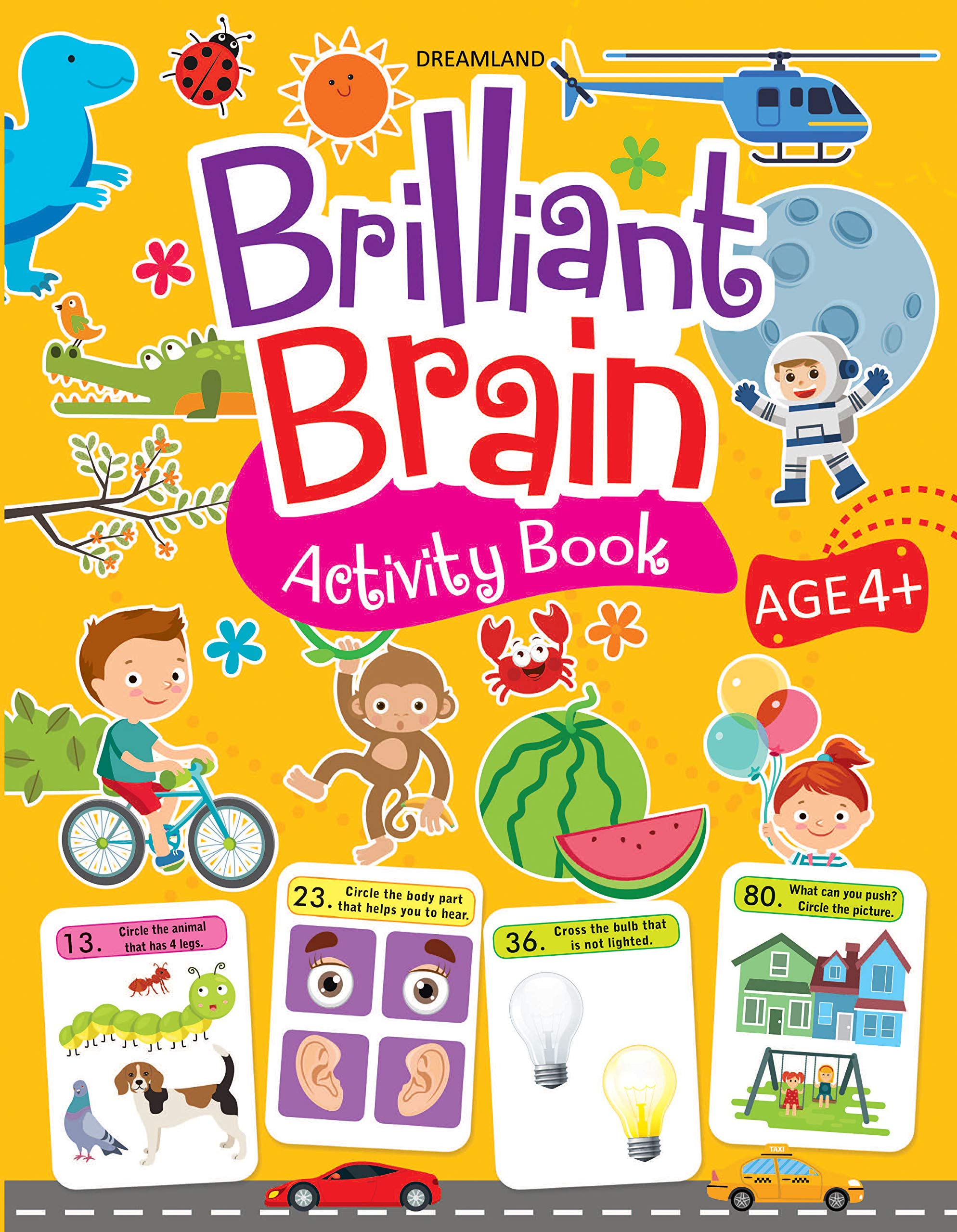 Brilliant Brain Activity Book (Age 4+)