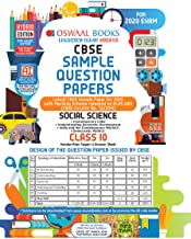 OSWAAL CBSE SAMPLE QUESTION PAPER CLASS 10 SOCIAL SCIENCE BOOK