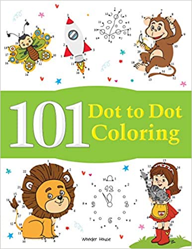 101 Dot To Dot Coloring: Fun Activity Book For Children