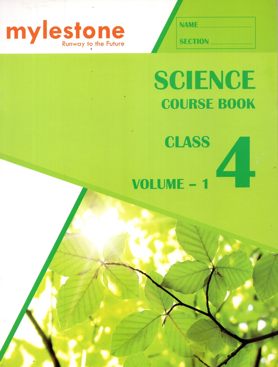 Science Course Book Class 4 Volume -1 And 2 Pack Of 2 Books