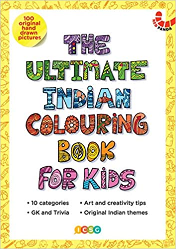 THE ULTIMATE INDIAN COLOURING BOOK FOR KIDS