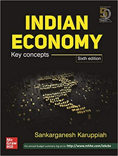 Indian Economy Key Concepts | Sixth Edition (English)