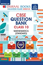 Oswaal CBSE Question Bank Class 10 Mathematics Standard Book Chapterwise & Topicwise Includes Objective Types & MCQ's (For 2021 Exam)