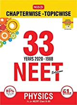 33 Years NEET-AIPMT Chapterwise Solutions - Physics 2020