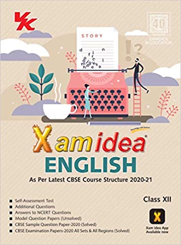 Xam Idea English - Class 12 - CBSE (2020-21)