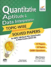 Quantitative Aptitude & Data Interpretation Topic-Wise Solved Papers f
