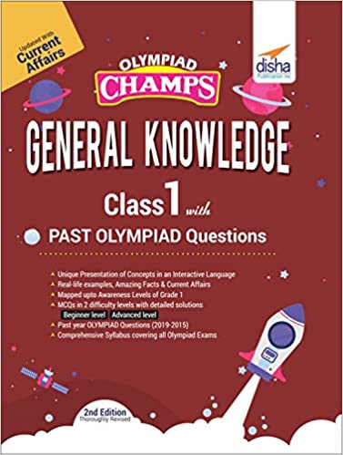 Olympiad Champs General Knowledge Class 1 with Past Olympiad Questions 2nd Edition