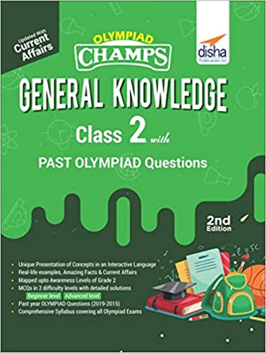 Olympiad Champs General Knowledge Class 2 with Past Olympiad Questions 2nd Edition