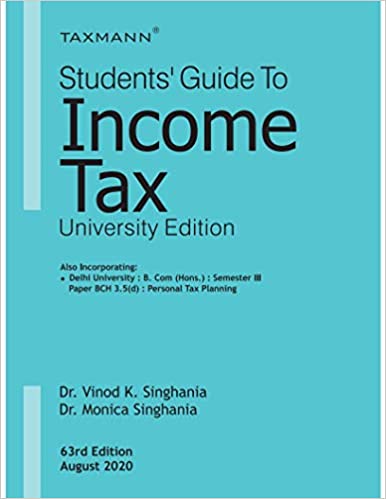STUDENTS GUIDE TO INCOME TAX (UNIVERSITY EDITION)