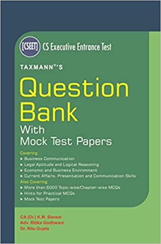 CS EXECUTIVE ENTRANCE TEST | QUESTION BANK