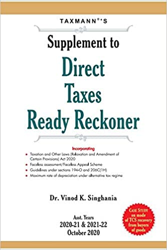 SUPPLEMENT TO DIRECT TAXES READY RECKONER