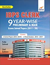 Ibps Clerk 9 Year-Wise Preliminary & Main Exams Solved Papers
