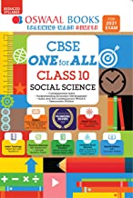 Oswaal CBSE One for All, Social Science, Class 10 (Reduced Syllabus) (For 2021 Exam)