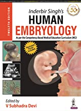 INDERBIR SINGH'S HUMAN EMBRYOLOGY AS PER THE COMPETENCY BASED MEDICAL 