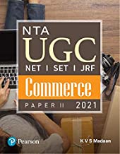 NTA UGC NET/SET/JRF:PAPER II - COMMERCE