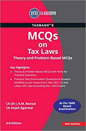 MCQS ON TAX LAWS