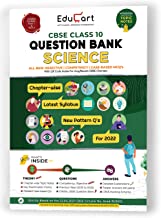 EDUCART SCIENCE CLASS 10 CBSE QUESTION BANK 2022 WITH REDUCED SYLLABUS CHART UPDATED (EDUBOOK FOR TERM 1 & 2 WITH 1000S OF MCQS)