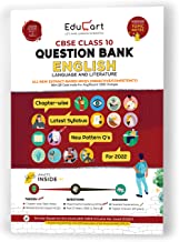 EDUCART ENGLISH CLASS 10 CBSE QUESTION BANK 2022 WITH REDUCED SYLLABUS