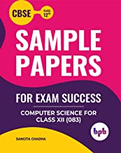COMPUTER SCIENCE FOR CLASS XII (083)