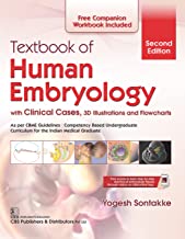TEXTBOOK OF HUMAN EMBRYOLOGY WITH CLINICAL CASES 3D ILLUSTRATIONS AND FLOWCHARTS 2ED