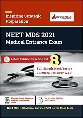 NEET MDS 2021 Medical Entrance Exam Latest Edition Practice Kit 8