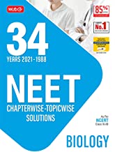 34 Years NEET Previous Year Solved Question Papers with NEET Chapterwise Topicwise Solutions - Biology 2021