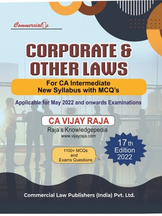 Corporate And Other Laws For CA Intermediate New Syllabys With MCQ's
