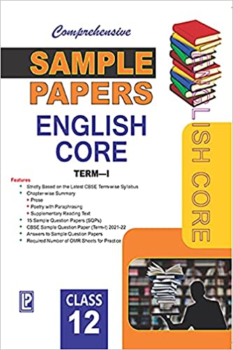 Comp. Sample Papers English Core (Term-I) -XII