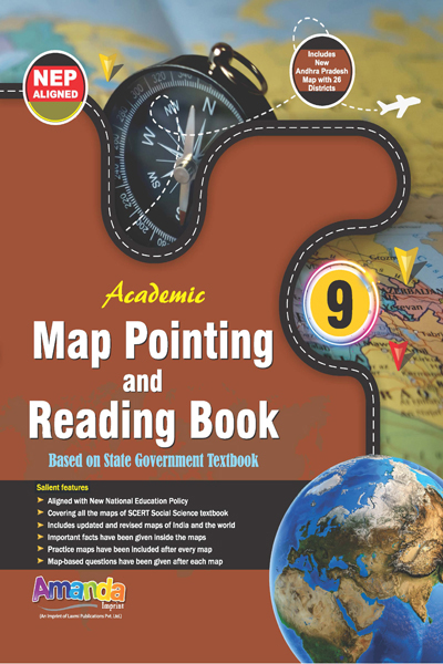 ACADEMIC MAP WORK POINTING AND READING BOOK IX