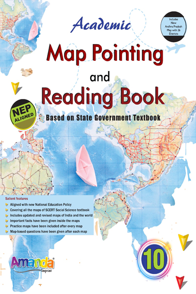 ACADEMIC MAP WORK POINTING AND READING BOOK X