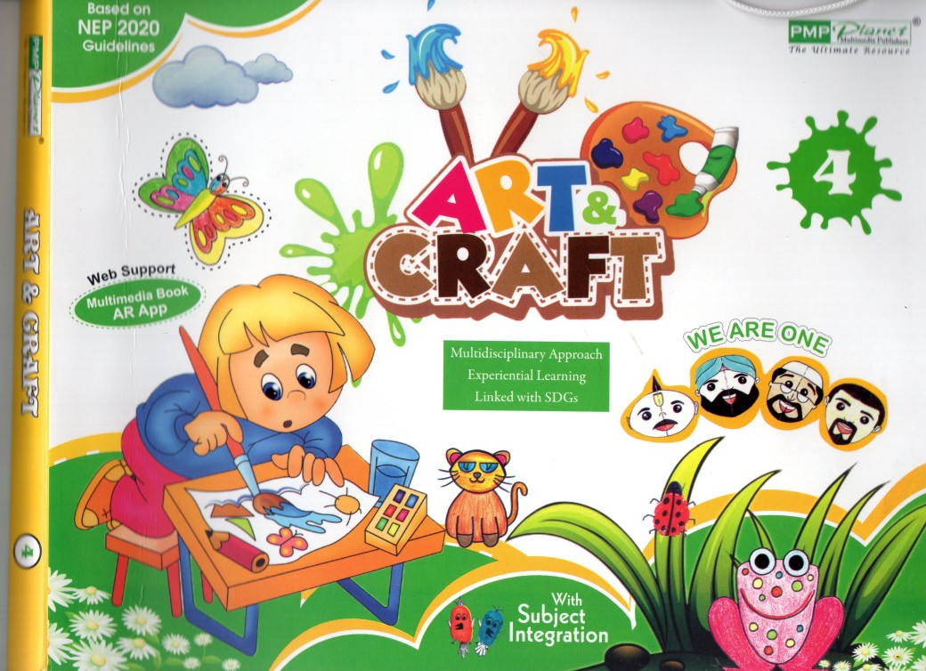 ART & CRAFT FOR CLASS 4 (LATEST EDITION)