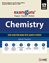 Examguru CBSE Class 12 Chemistry Chapterwise & Topicwise Question Bank Book for 2022-23 Exam (Includes MCQs, Previous Year Board Questions)