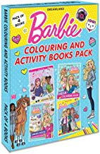 Barbie Colouring and Activity Books Pack (A Pack of 4 Books)