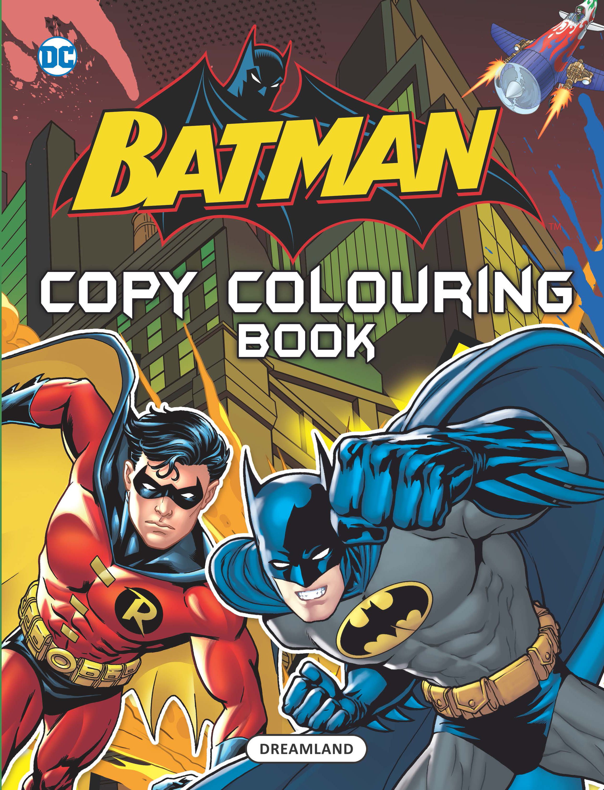Batman Copy Colouring Book