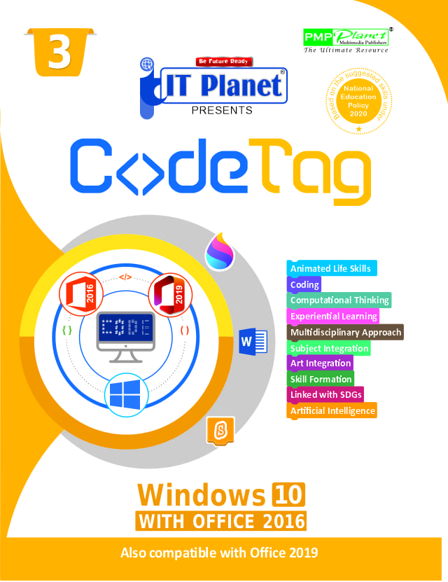PMP IT Planet CodeTag Windows 10 and Office 2016 (Lite) for Class 3