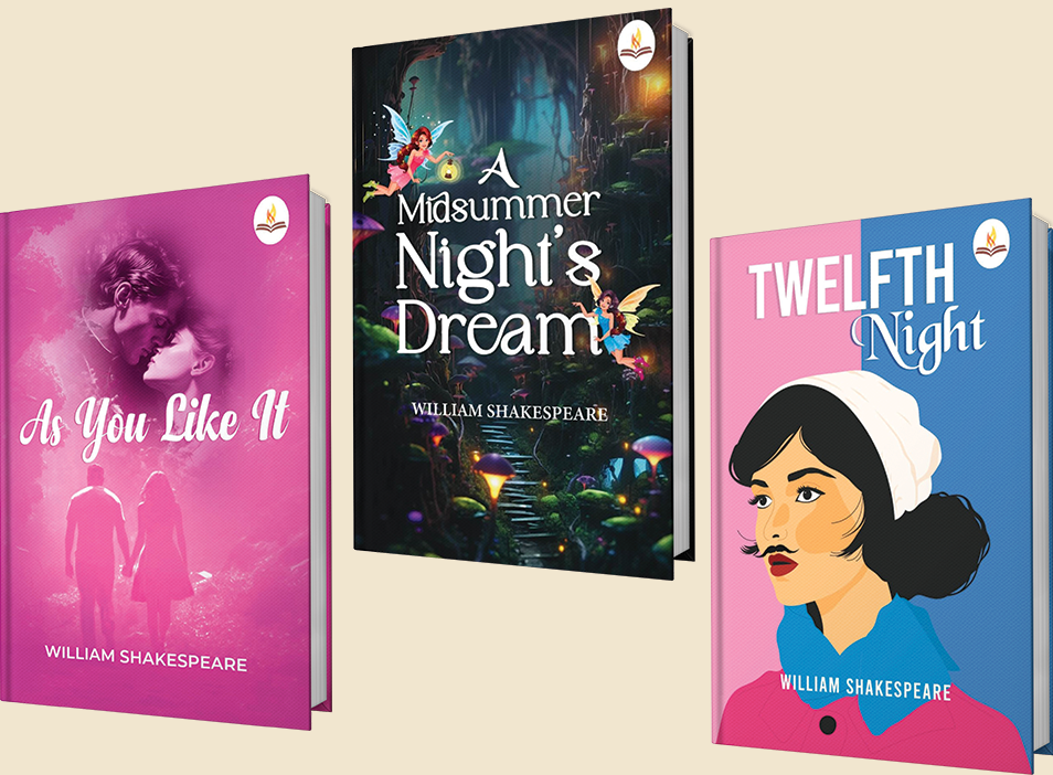 As you like It + A Midsummer Nights Dream + Twelfth Night