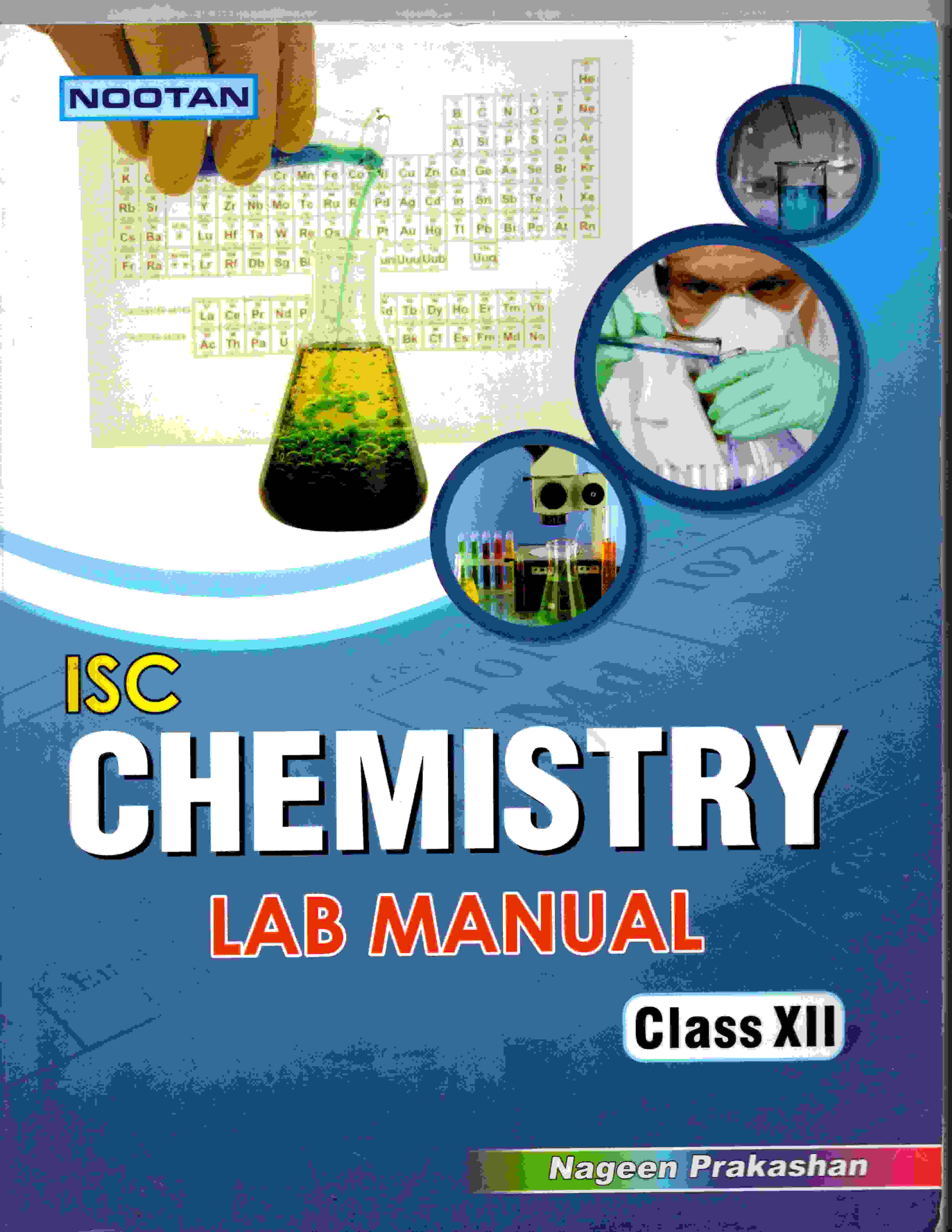 ISC CHEMISTRY LAB MANUAL CLASS 12