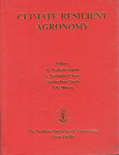 CLIMATE RESILIENT AGRONOMY