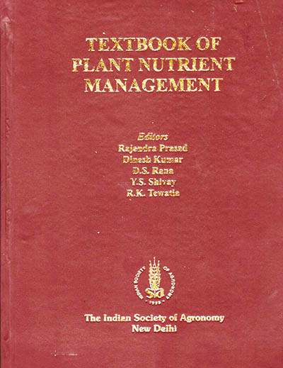 TEXTBOOK OF PLANT NUTRIENT MANAGEMENT