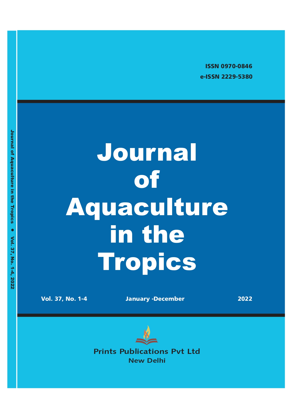Journal of Aquaculture In the Tropics - Volume: 37 (2022)
