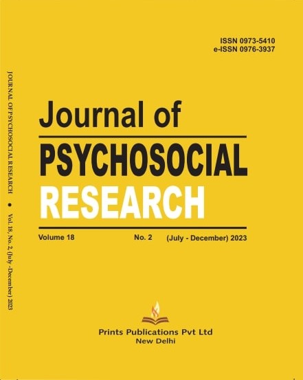 Journal of Psychosocial Research - Volume: 18 (2023)